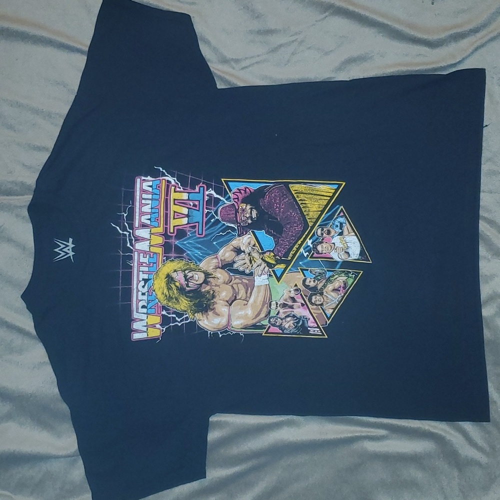 Wrestle Mania 5 mens graphic tee
